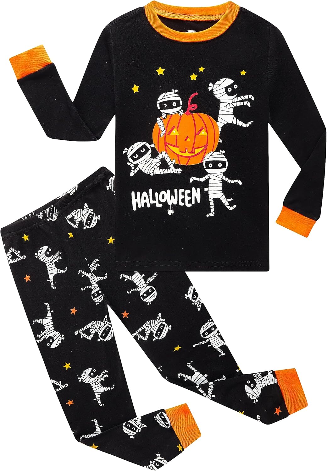 Boys Cotton Pajamas 2 Piece Set Kids Toddler Sleepwear PJs