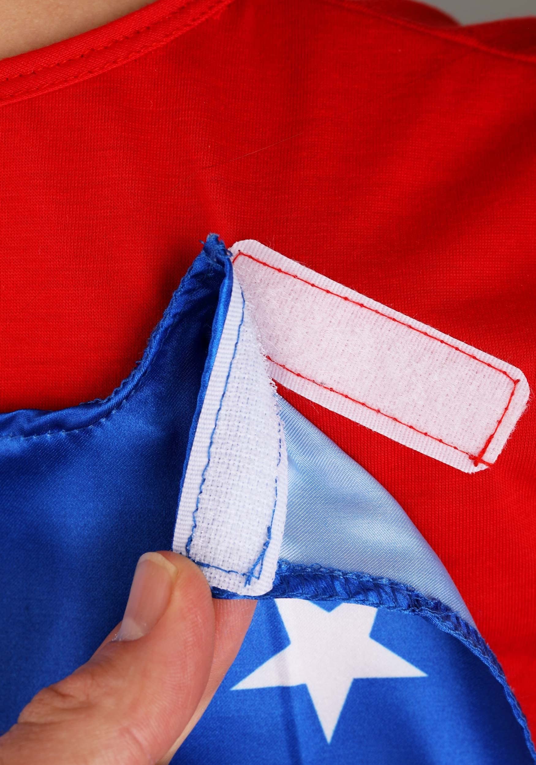 Women's Wonder Woman Costume - Superhero T-Shirt with Cape and Crown