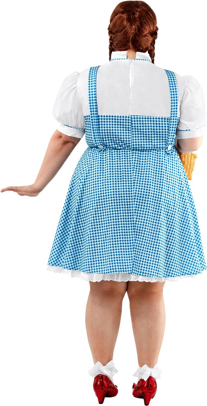Dorothy Costume for Women Plus Size - Wizard of Oz Halloween Outfit