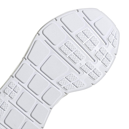 adidas Womens Swift Run White/White/Gold Metallic 7.5