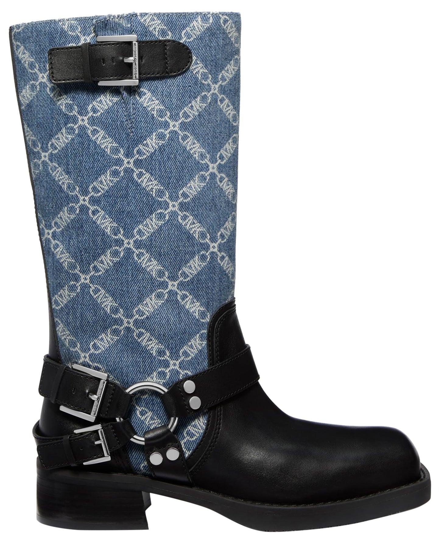Michael Kors Women's Crosby Moto Boot, Union Wash, 7