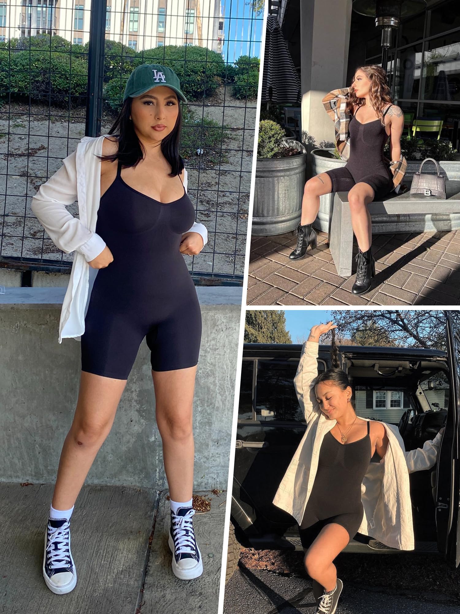 Women's Shapewear Bodysuit Tummy Control Seamless Body Shaper