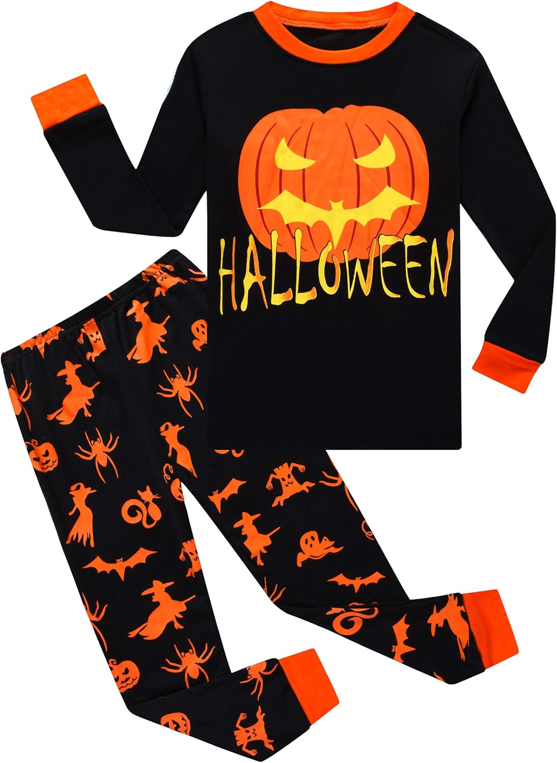 Boys Cotton Pajamas 2 Piece Set Kids Toddler Sleepwear PJs