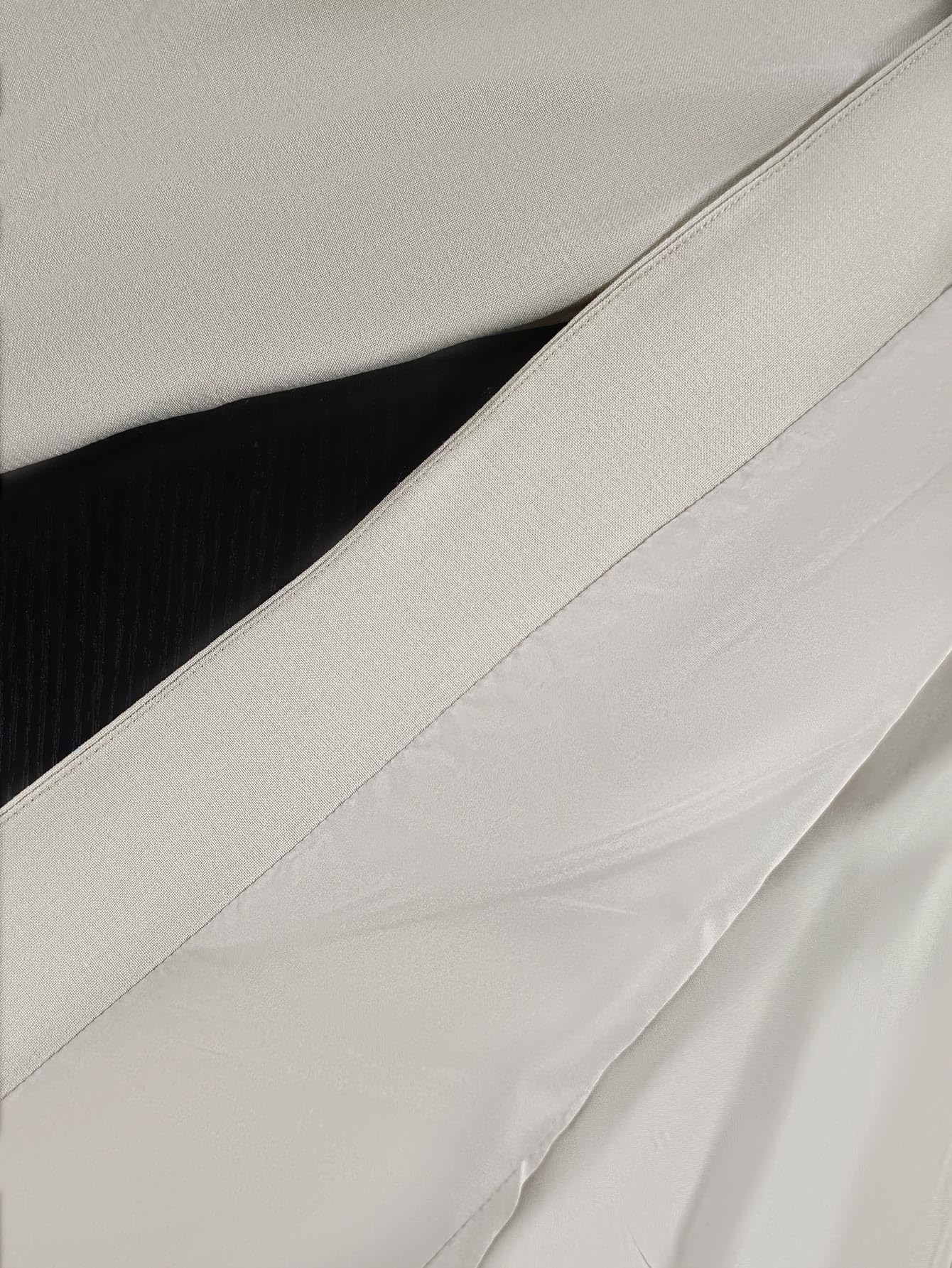 Women's Tweed Blazer Jacket - Open Front Stand Collar Professional Work Coat