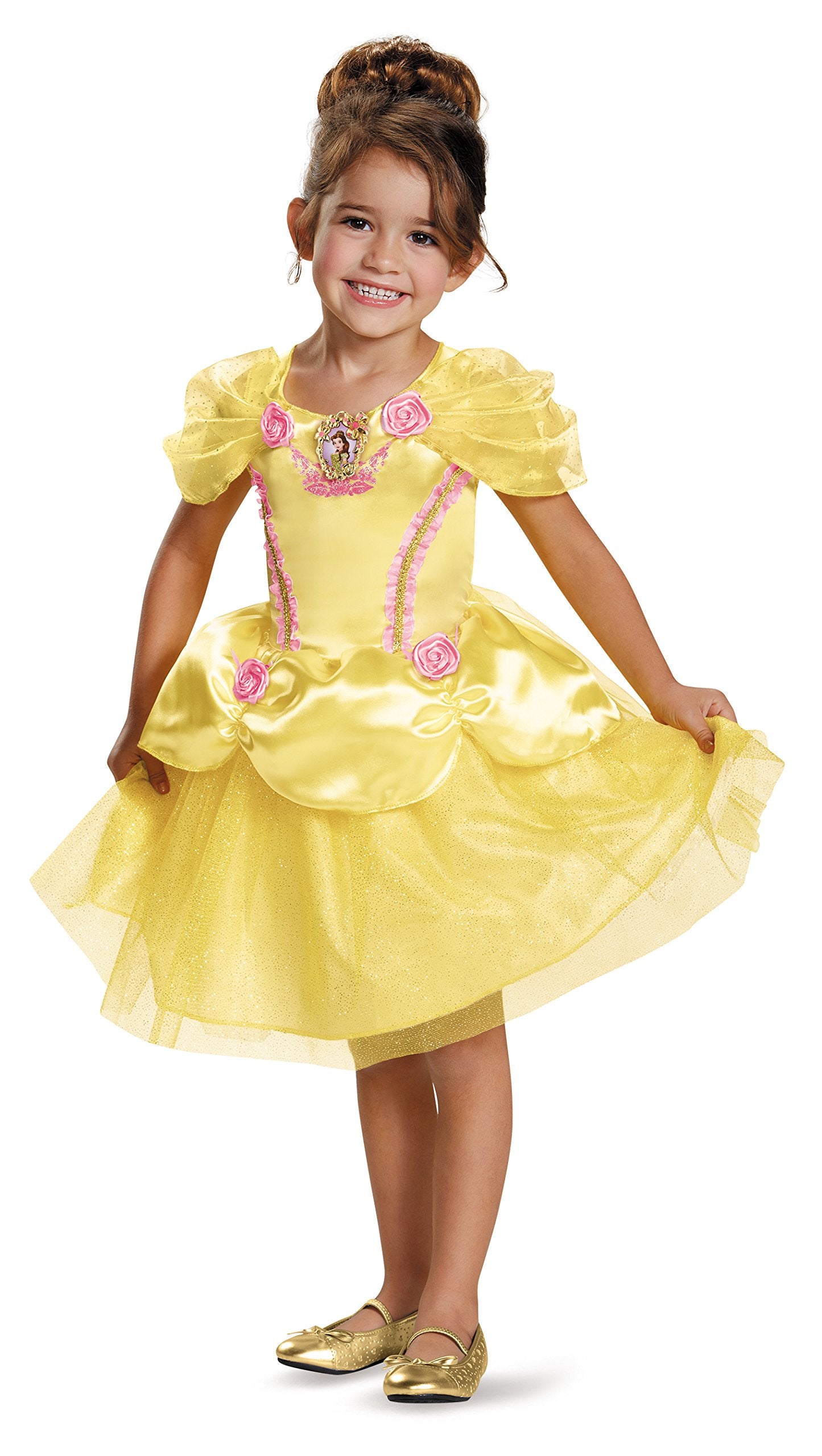 Princess Belle Costume - Beauty and the Beast Toddler Girls Outfit One Color