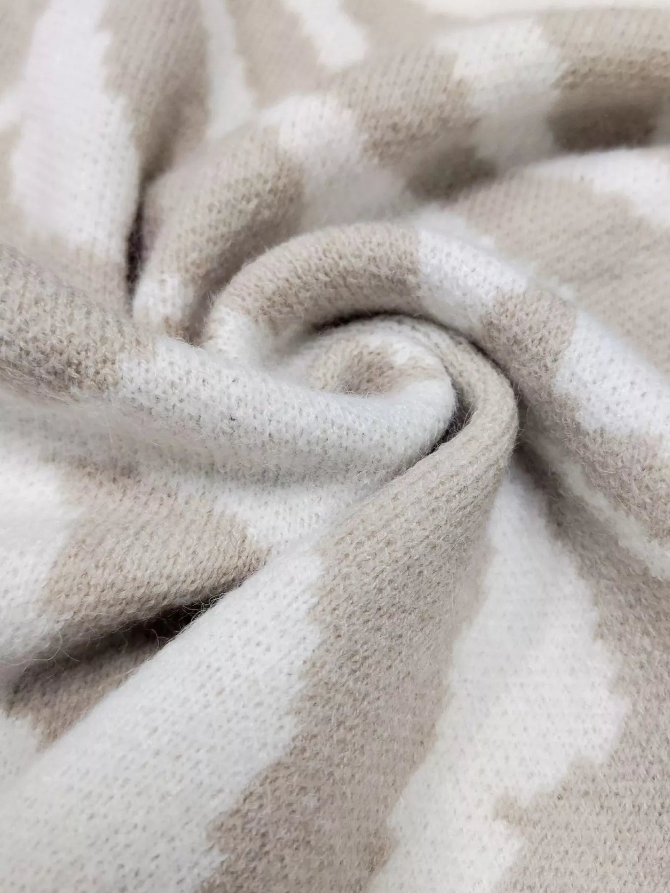 Zebra Print Button Up Cardigan