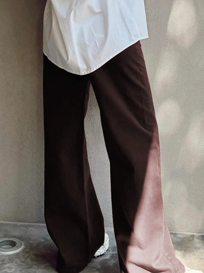 Wide Leg High Waist Denim Jeans