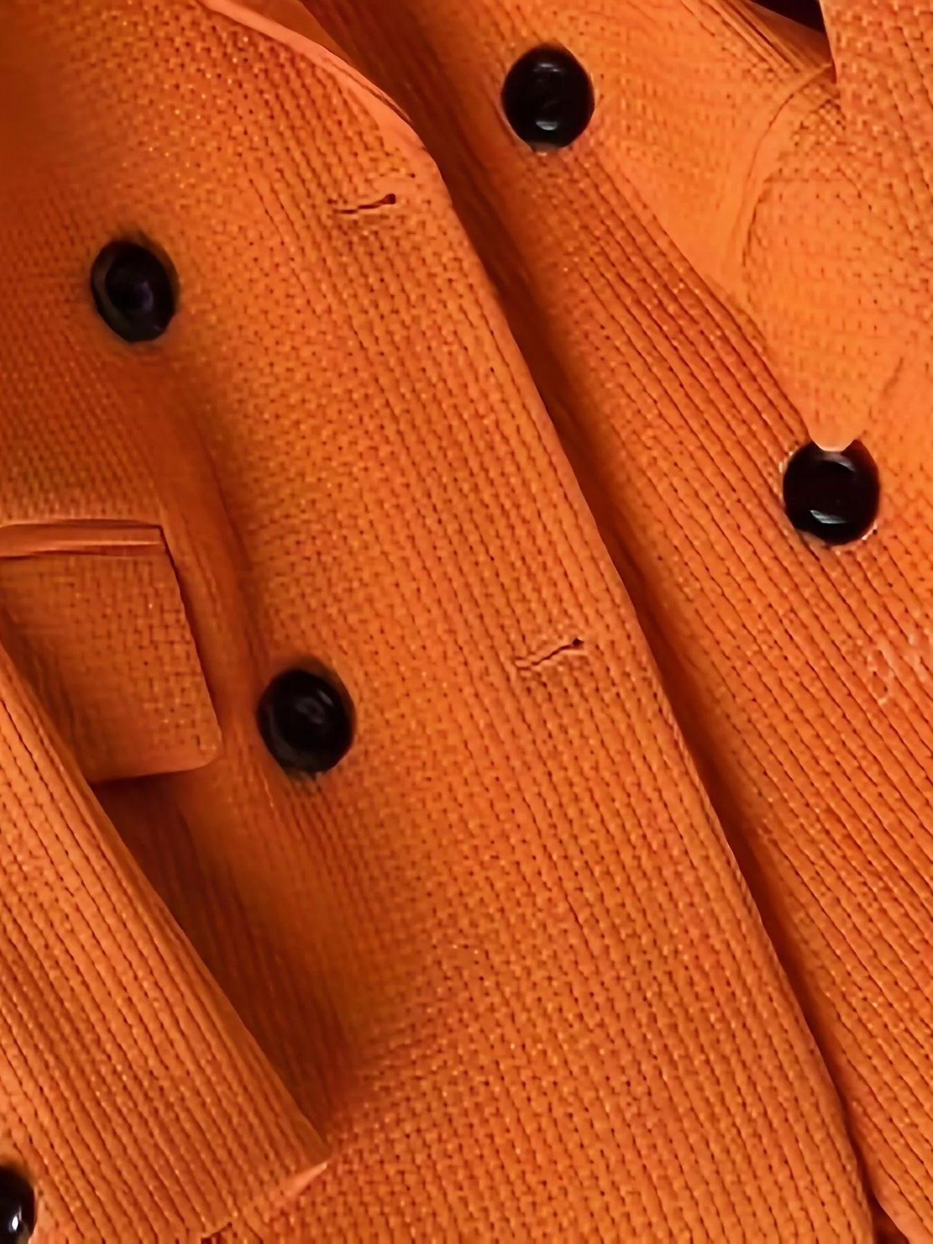 Double-Breasted Textured Blazer