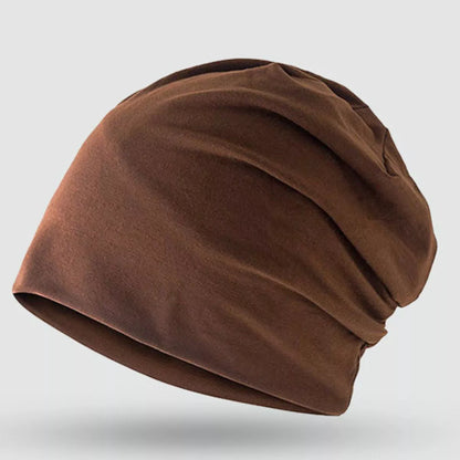 Slouchy Beanie Hat Coffee One Size