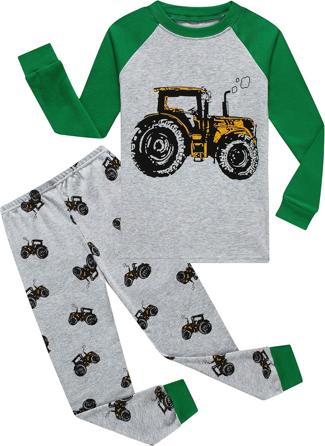 Boys Cotton Pajamas 2 Piece Set Kids Toddler Sleepwear PJs