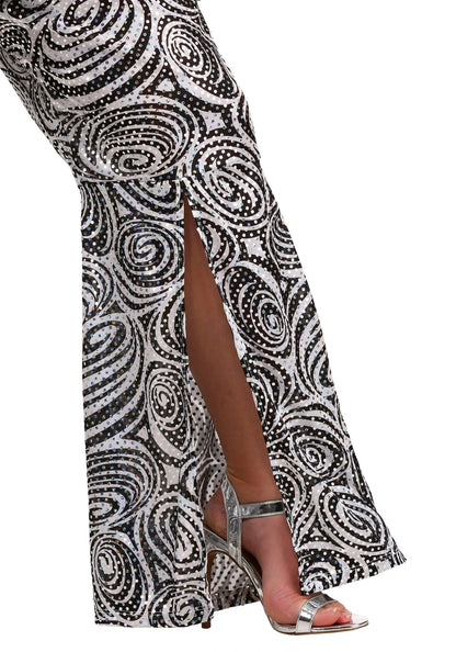 Foxy Lady Disco Costume - Women's 70s Retro Outfit with Bell Bottoms