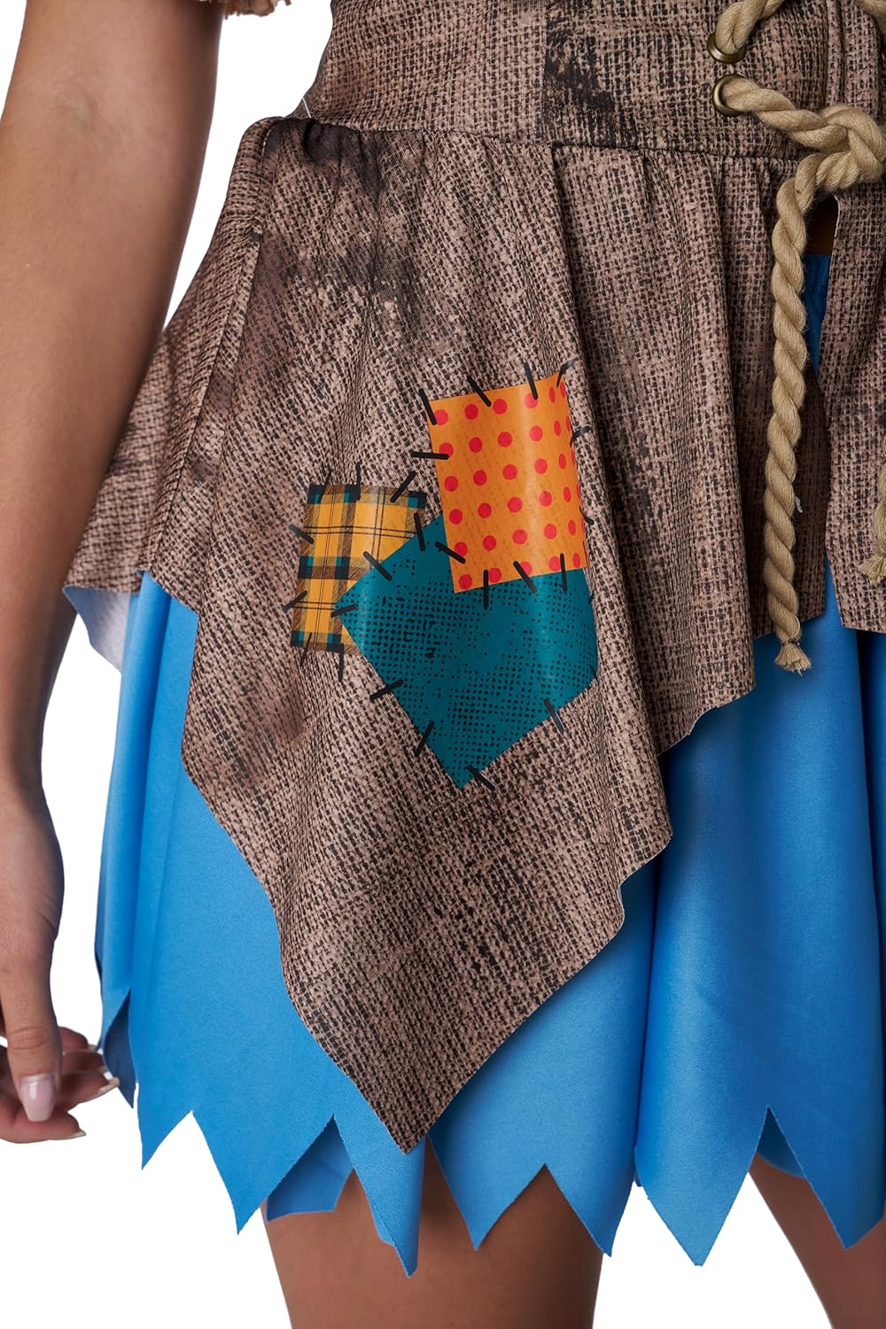 Scarecrow Costume - Women's Halloween Outfit with Corset and Accessories