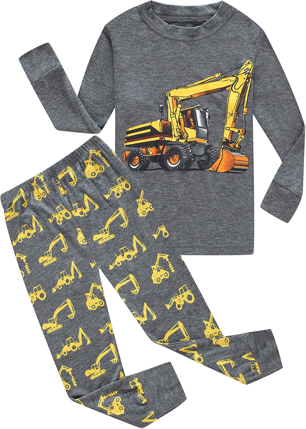Boys Cotton Pajamas 2 Piece Set Kids Toddler Sleepwear PJs