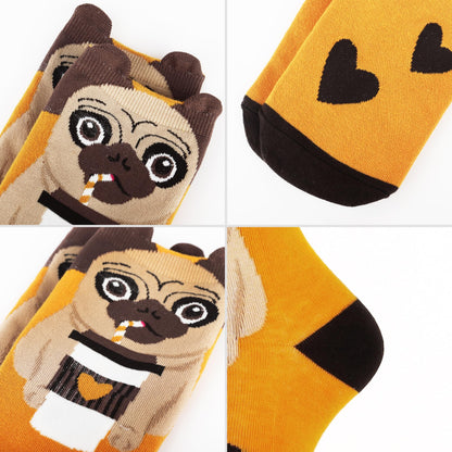 Jeasona Women's Cat Socks Cat Gifts Cute Animal Socks Dog Owl Gifts for Women