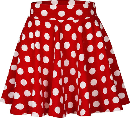 Urban CoCo Women's Basic Versatile Stretchy Flared Casual Mini Skater Skirt #9