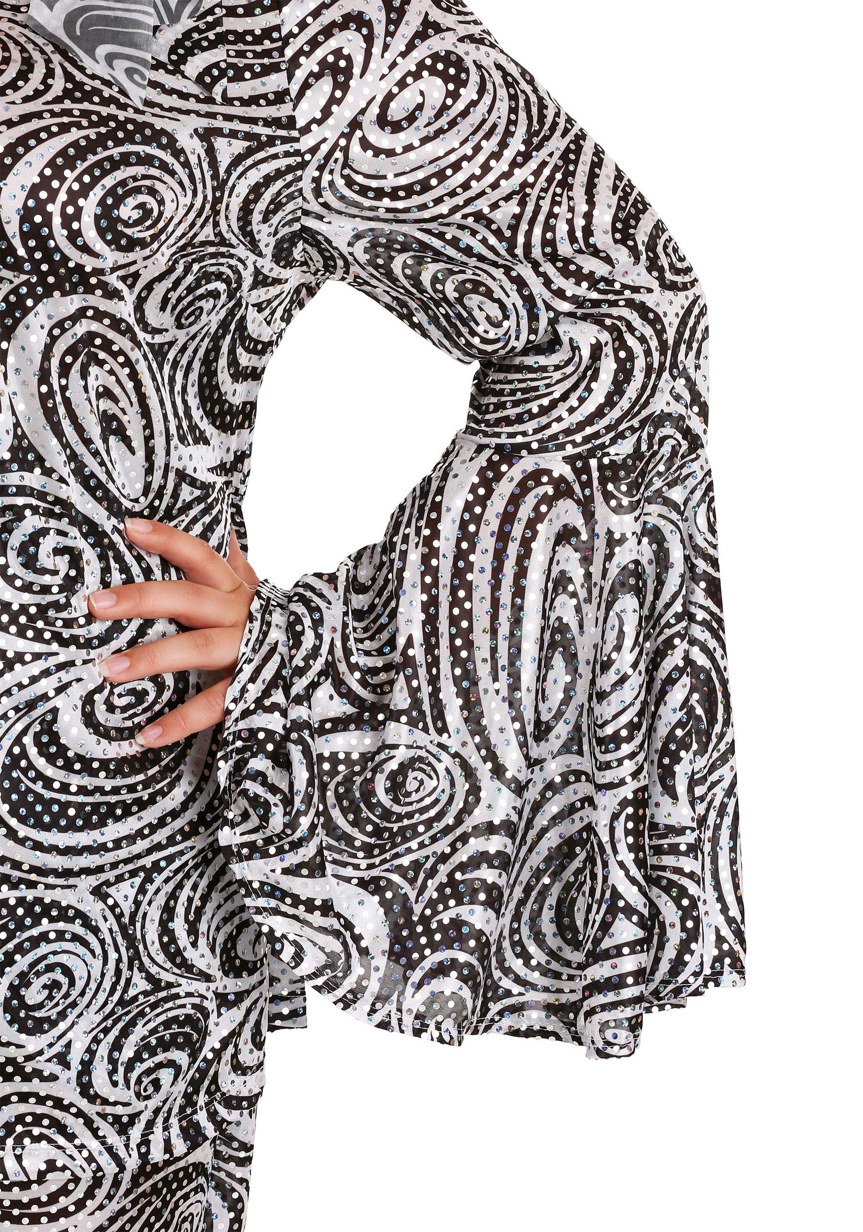 Foxy Lady Disco Costume - Women's 70s Retro Outfit with Bell Bottoms