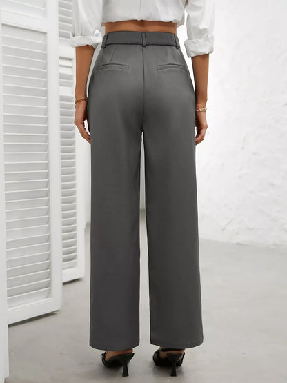 High Waist Wide Leg Pants