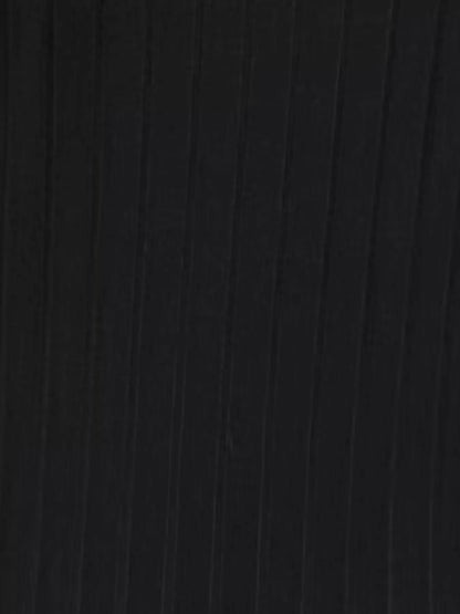 Ribbed Knit Hoodie Dress