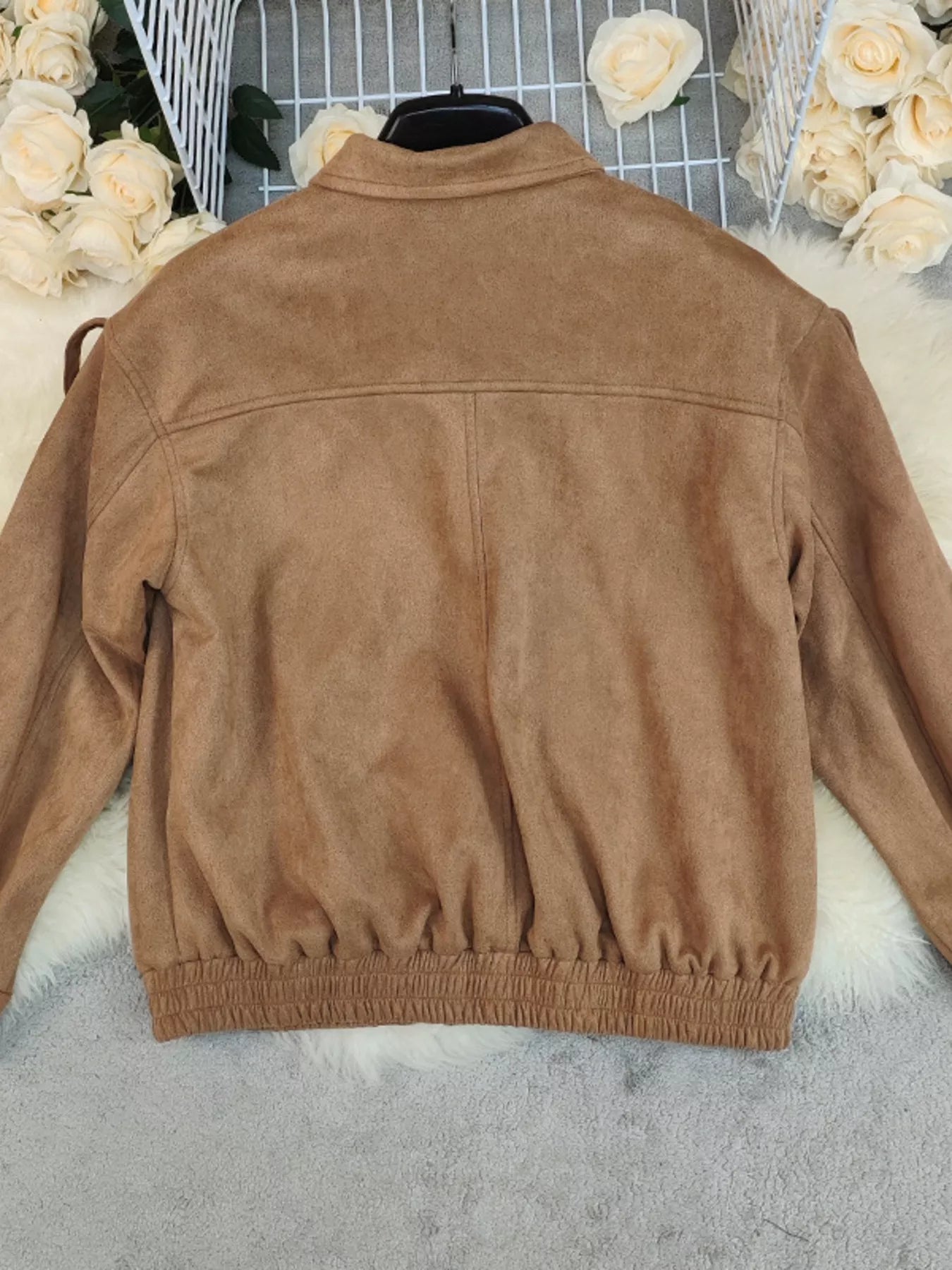 Zip Up Oversized Jacket