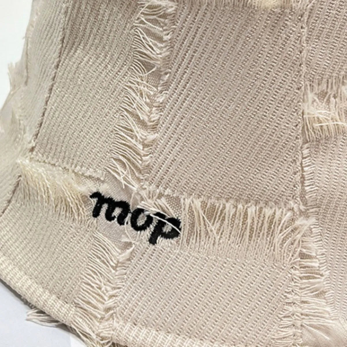 Frayed Edge Bucket Hat