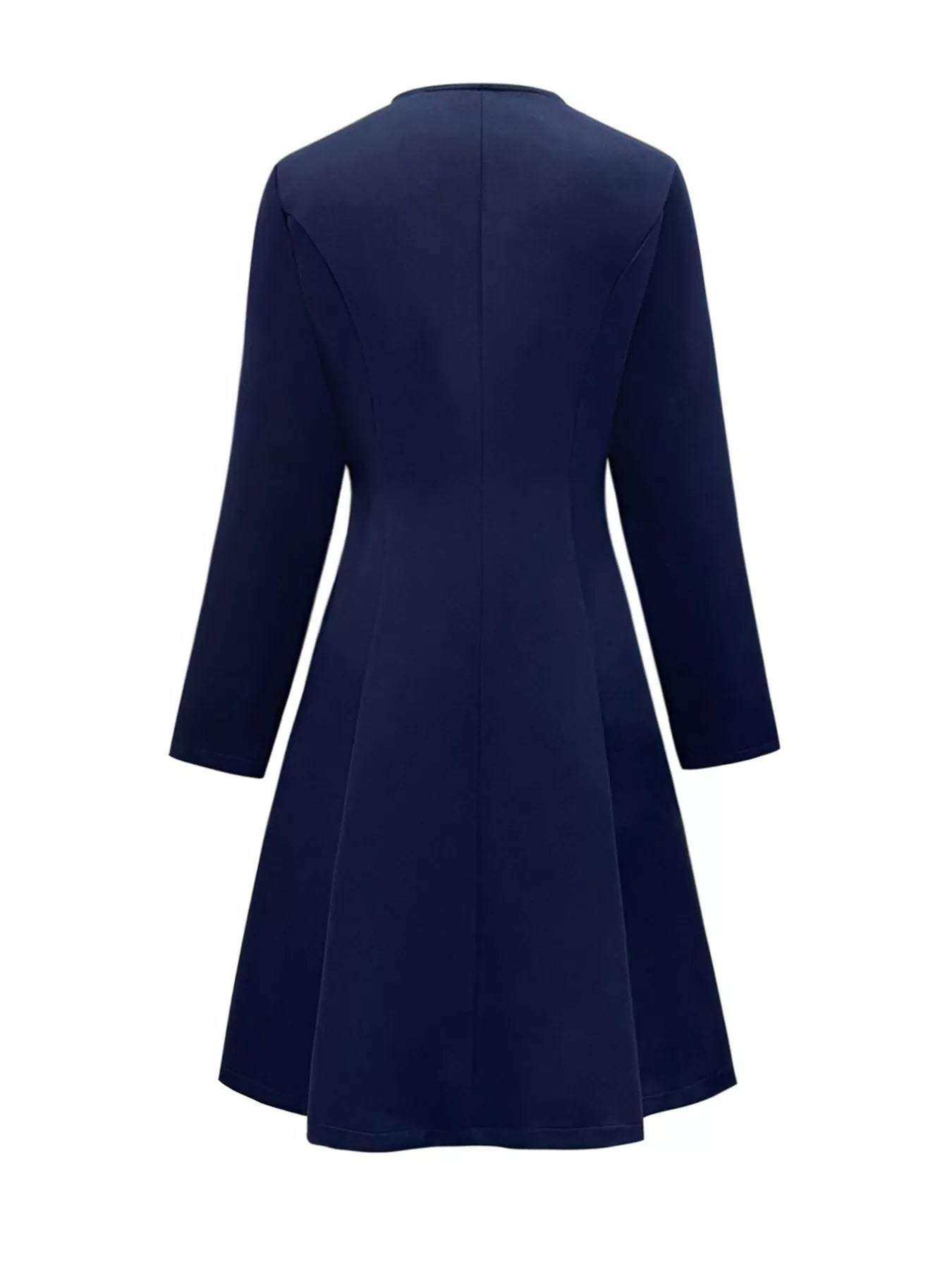 Button-Front A-Line Dress