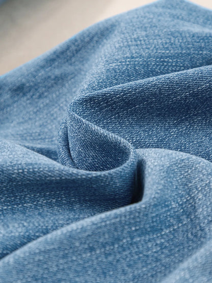 Seam Detail Flared Bottom Ankle Length Jeans