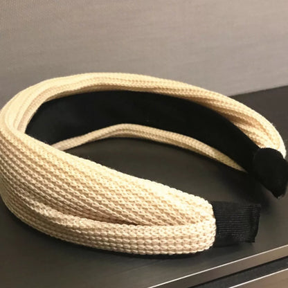 Knitted Wide Padded Headband
