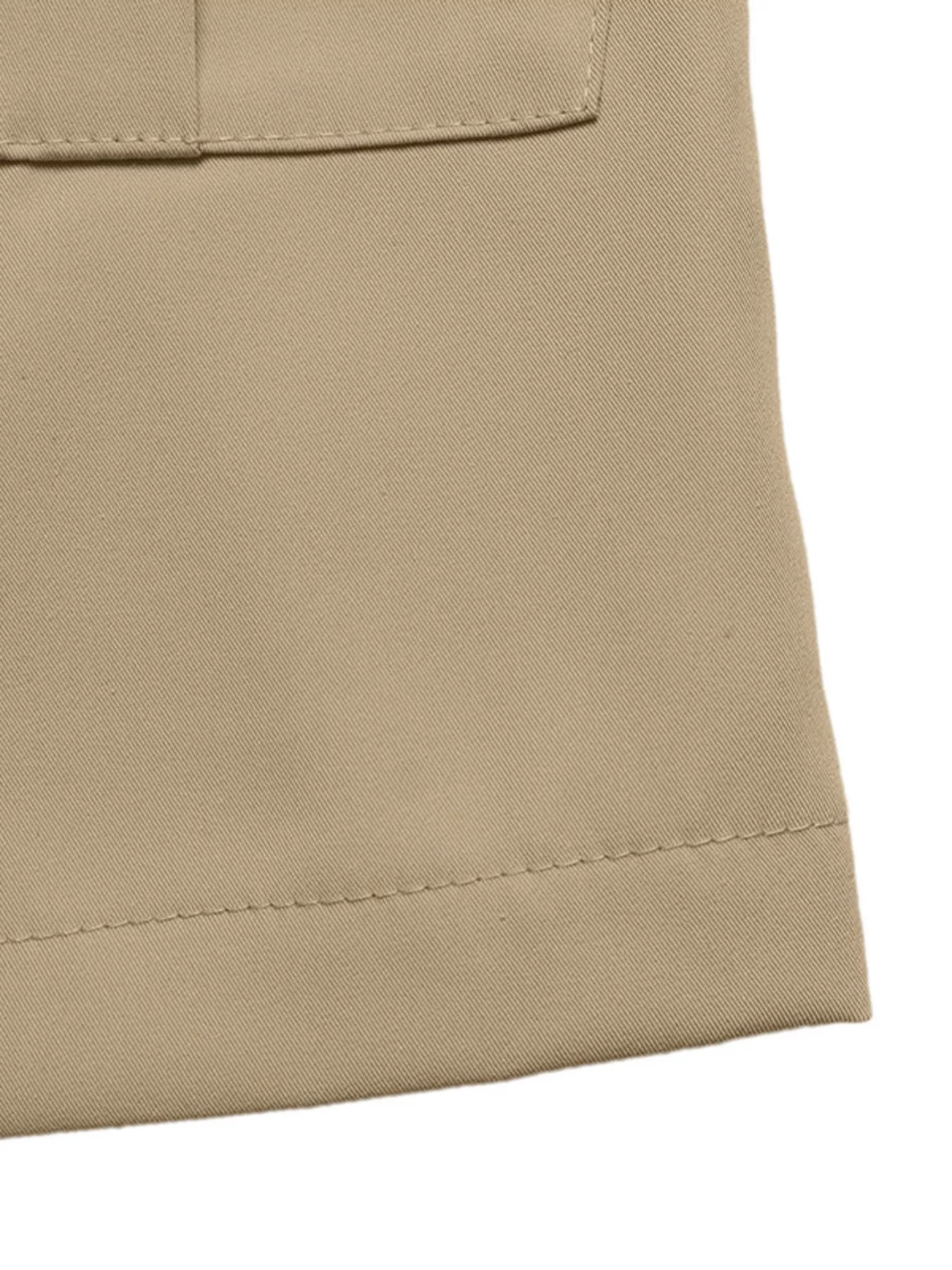 Button-Down Dropped Shoulder Outerwear