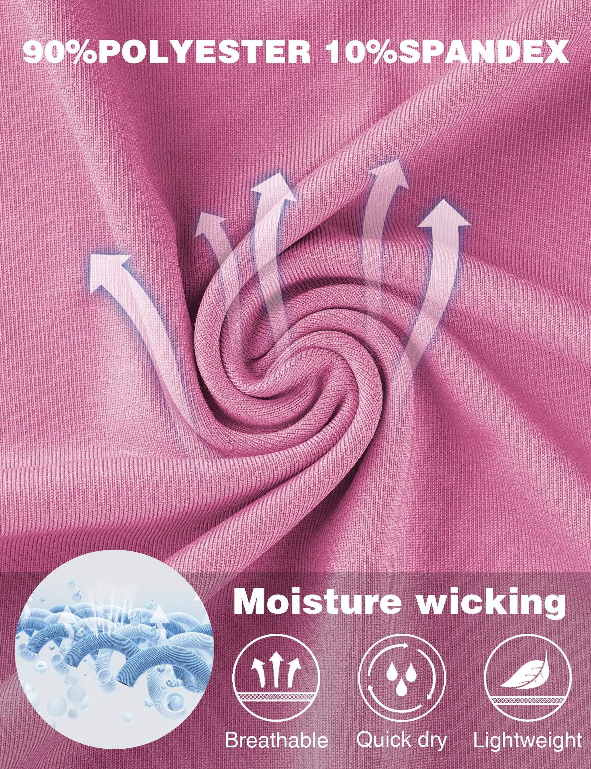 Women's UPF 50+ Sun Protection Long Sleeve Shirt - Athletic Rash Guard with Thumb Holes