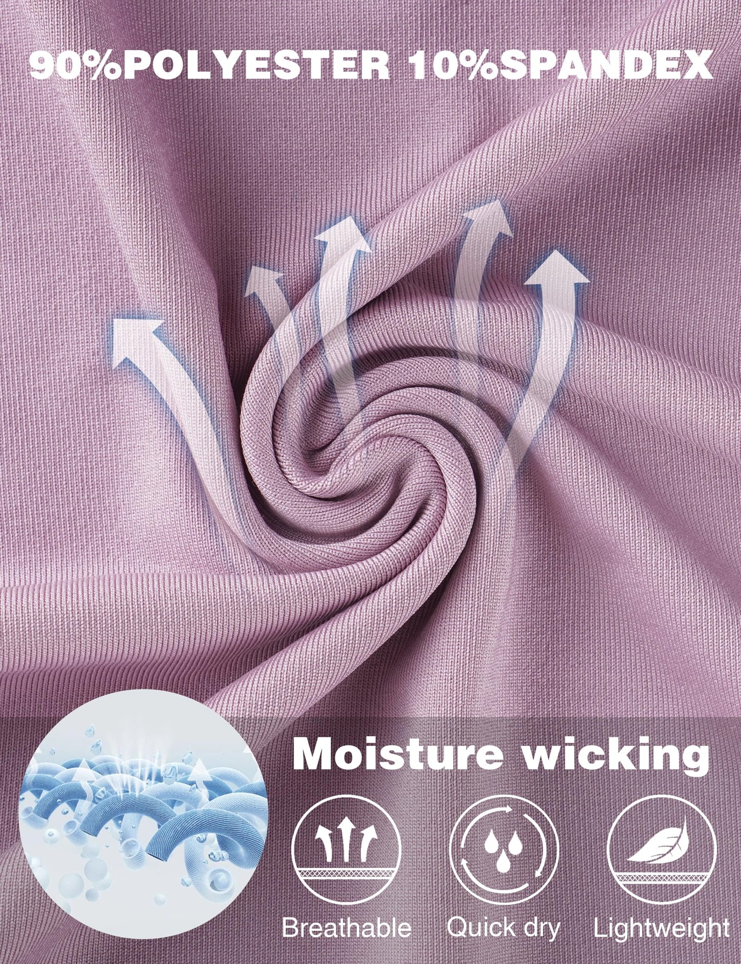 Women's UPF 50+ Sun Protection Long Sleeve Shirt - Athletic Rash Guard with Thumb Holes