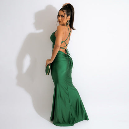 Women Clothing Popular Sexy Slim Dress Sling Skinny Sheath Dress