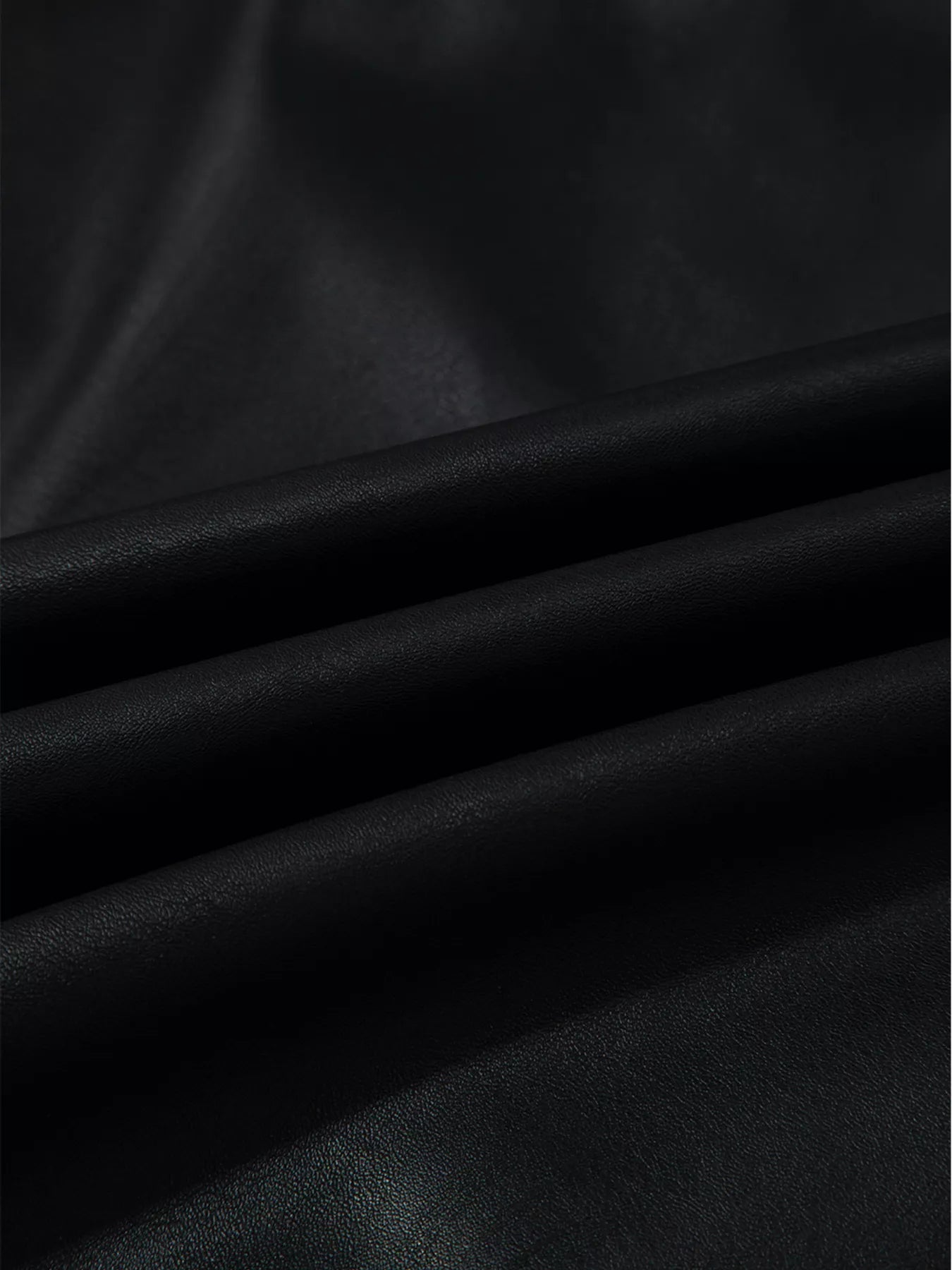 Vegan Leather Sleeveless Mini Dress