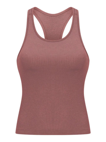 Millennia Round Neck Racerback Active Tank