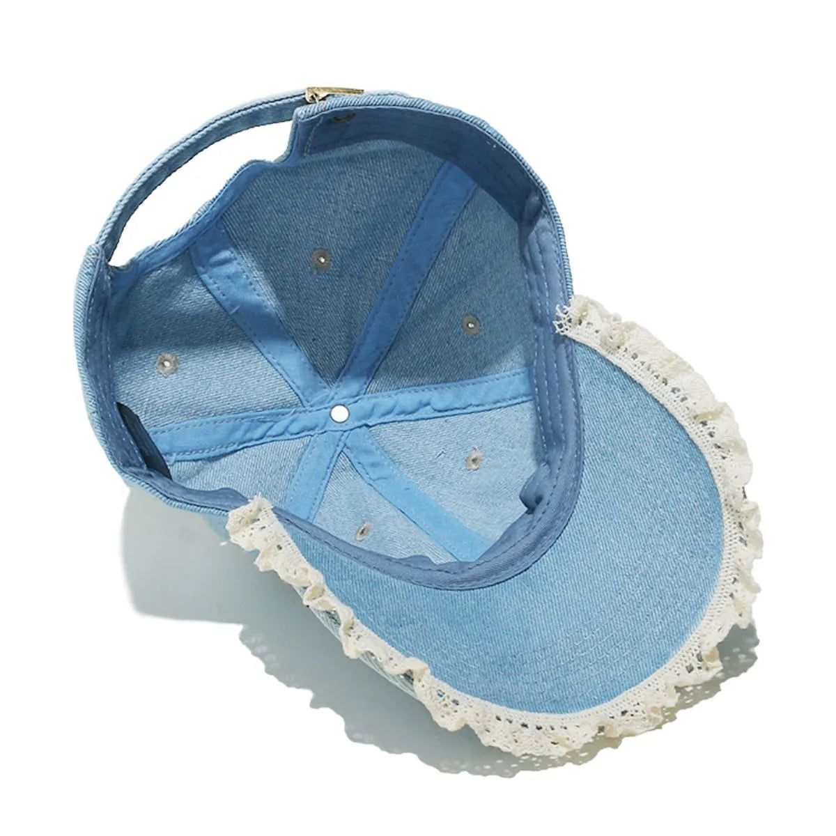 Dog Bow Adjustable Baseball Cap