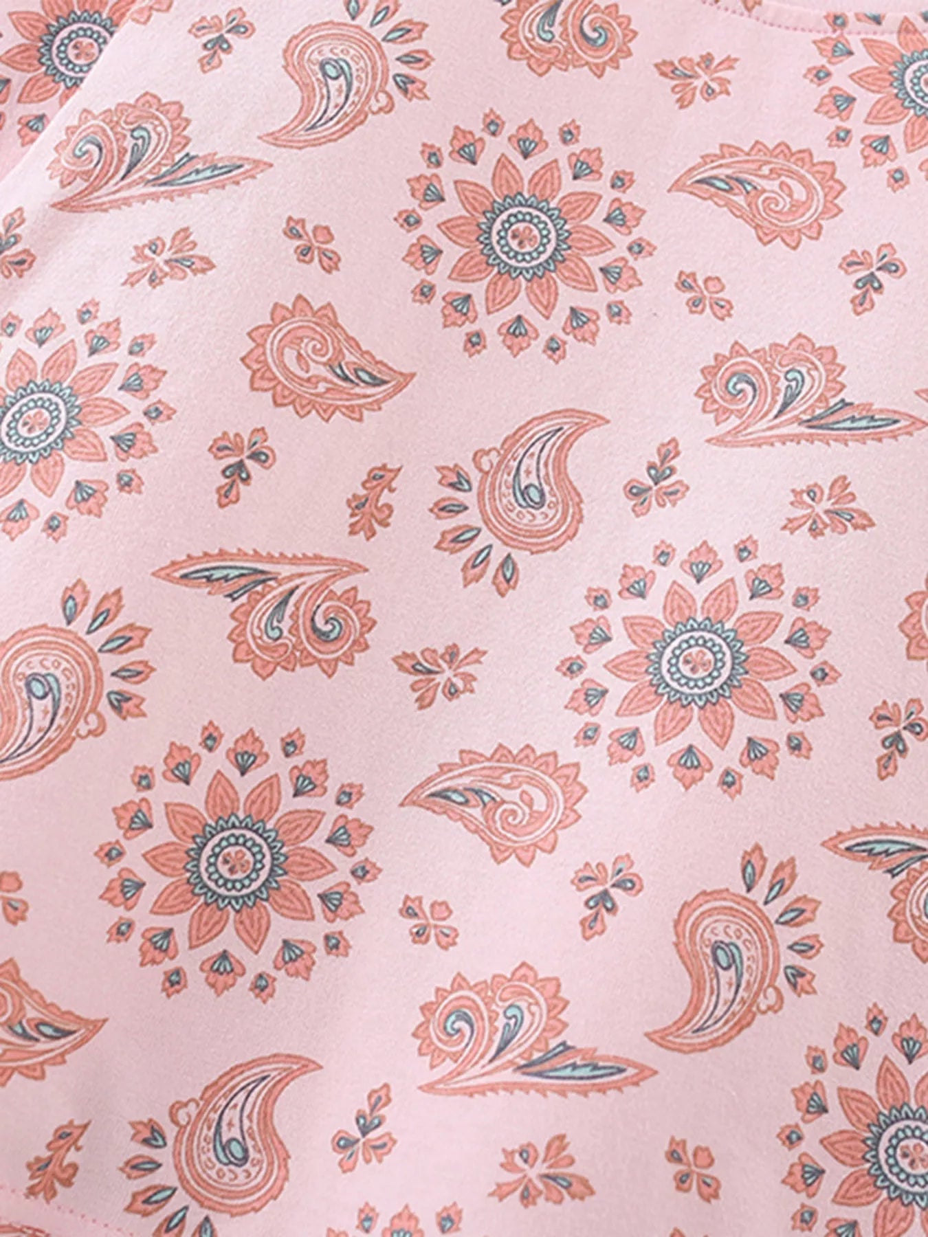 Children's Printed Long Sleeve Pajama Set