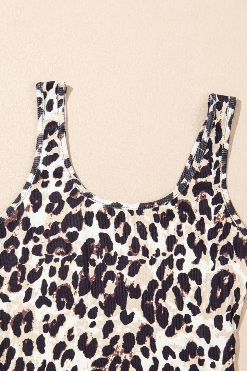 Leopard Sleeveless Bodysuit