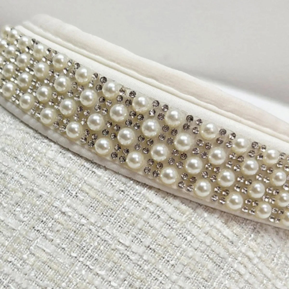 Pearl Detail Sunscreen Hat