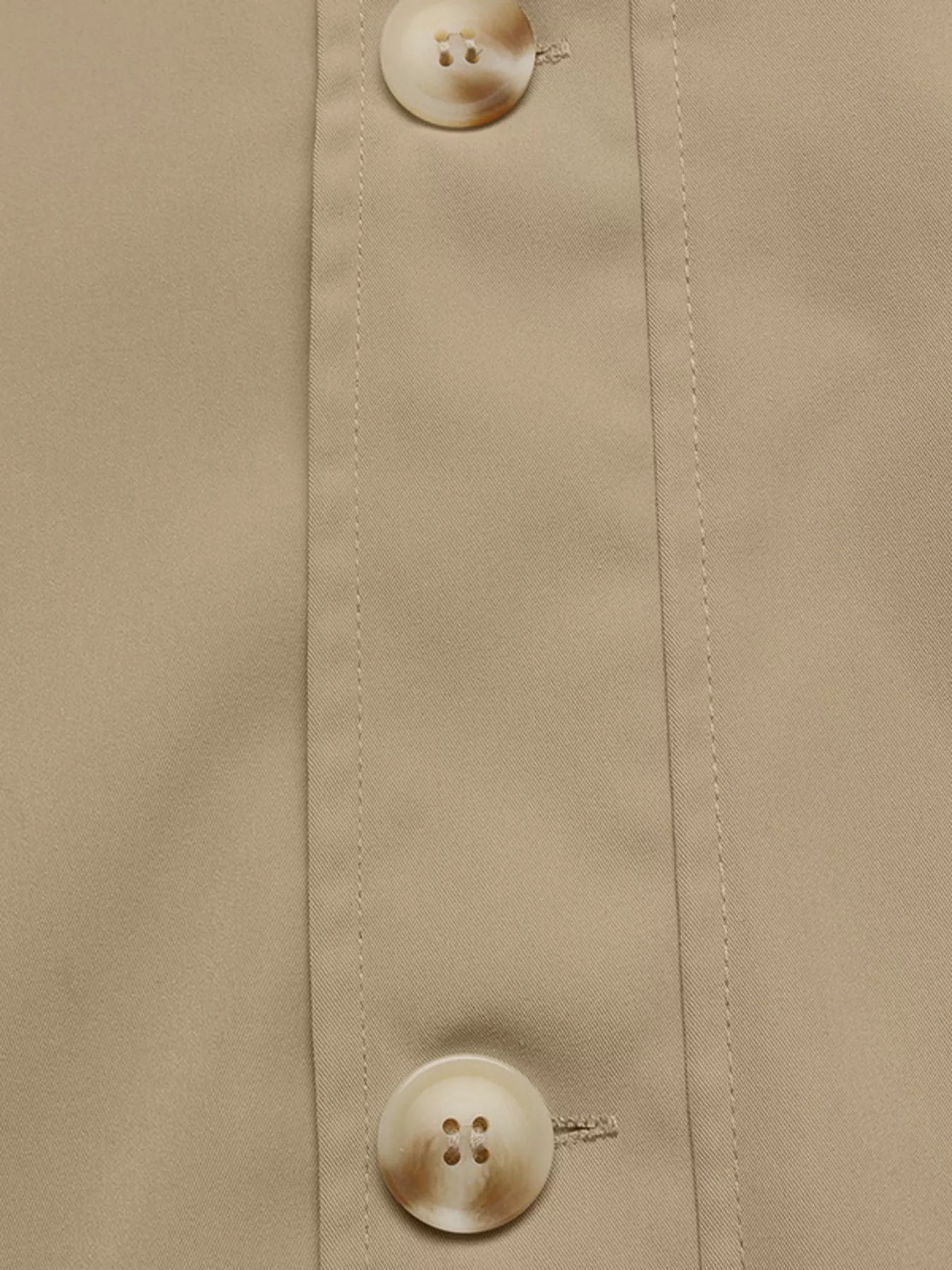 Button-Down Dropped Shoulder Outerwear