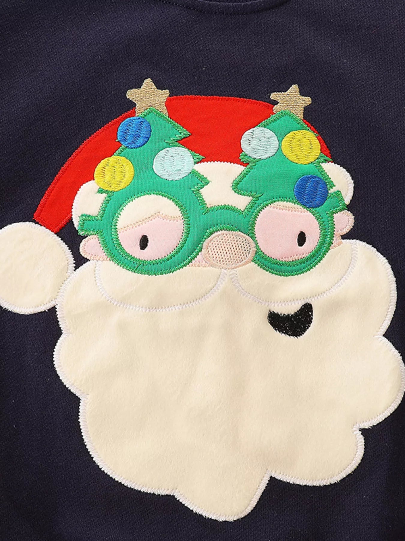 Children's Christmas Santa Crew Neck Sweatshirt