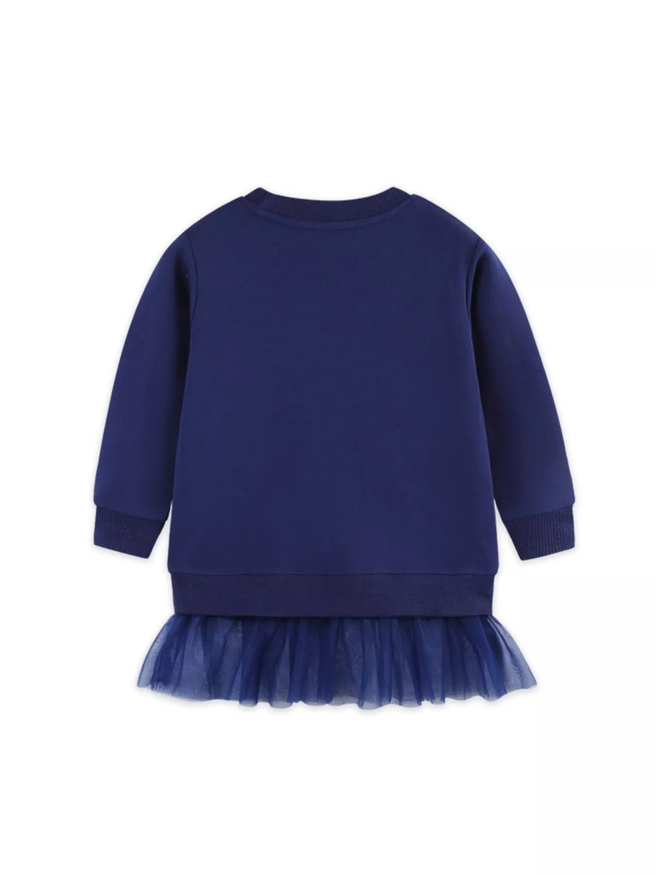 Children's Cute Animal Tulle Hem Sweatshirt