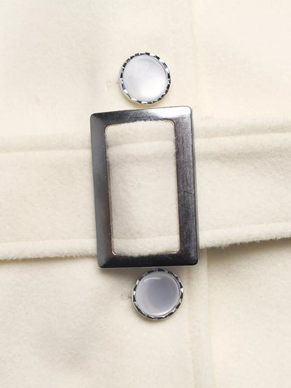 Belted Button-Up Jacket