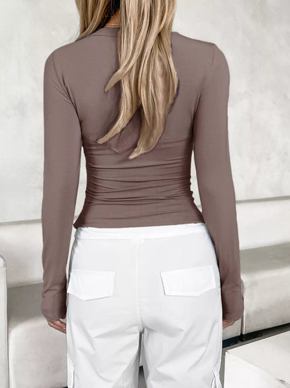 Slim Fit Long Sleeve T-Shirt