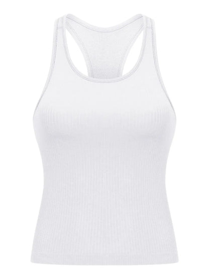 Millennia Round Neck Racerback Active Tank