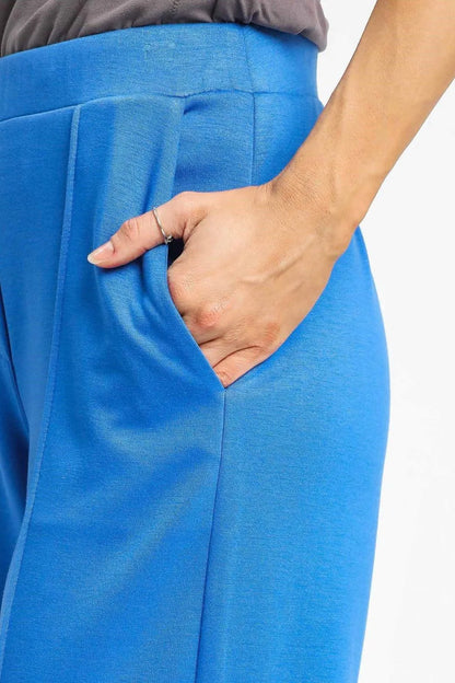 Umgee High Waisted Wide Leg Pants