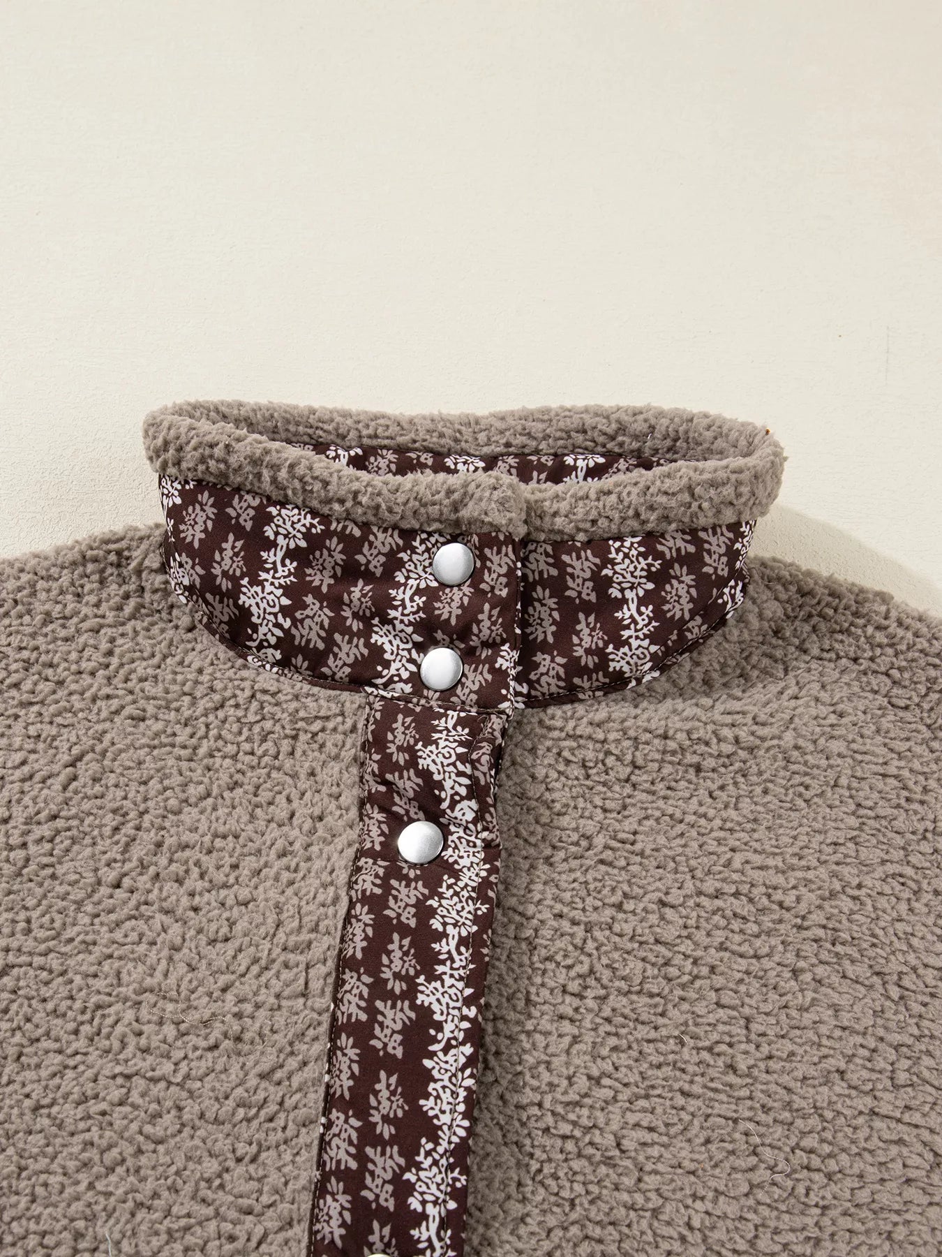 Side Bows Sherpa Fleece Vest