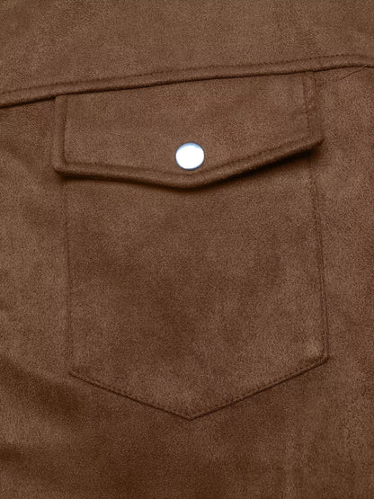 Zip Up Dropped Shoulder Jacket