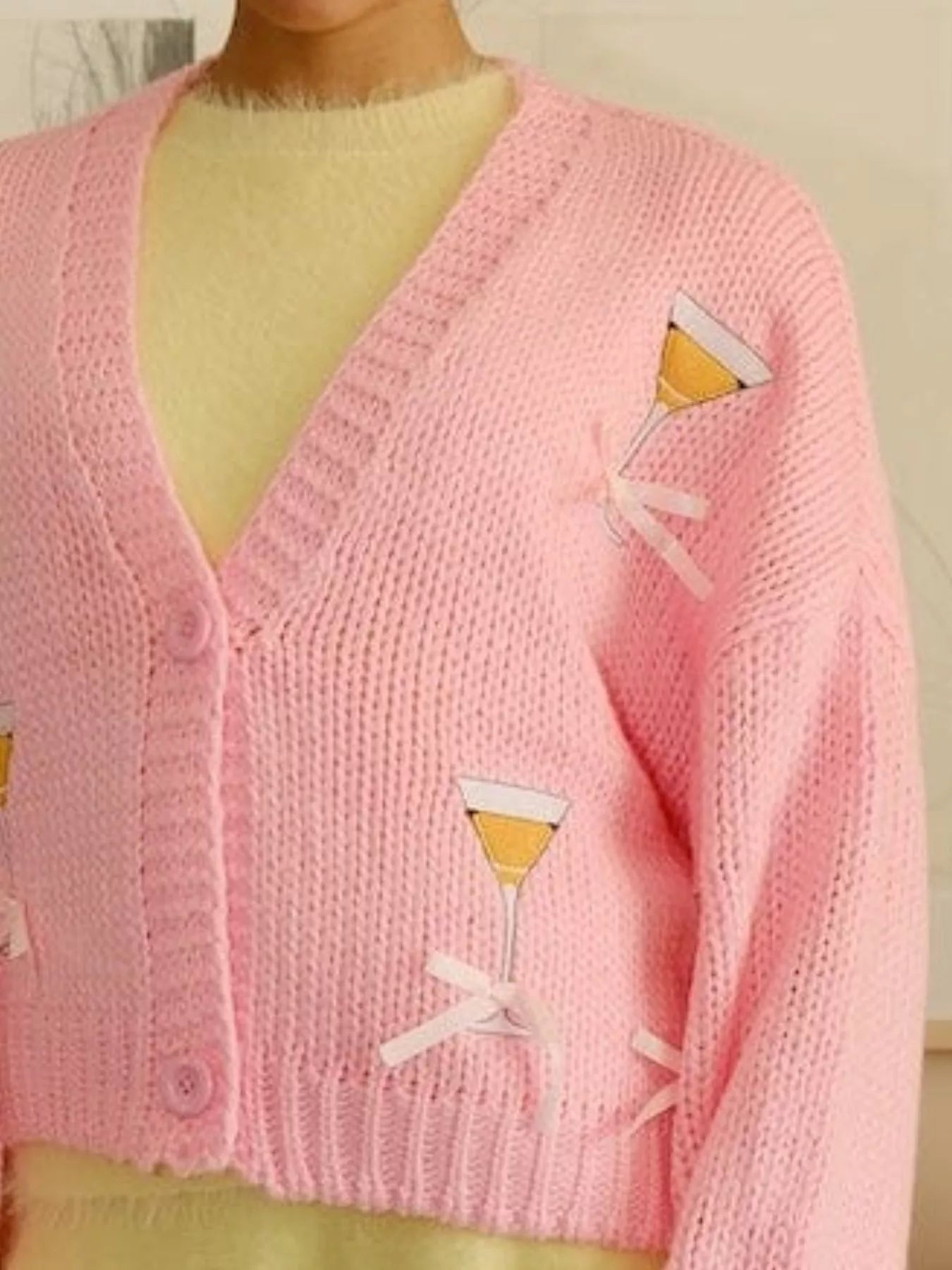 Cocktail Button Up Cardigan