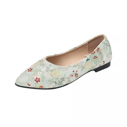Point Toe Flats Slip-Ons