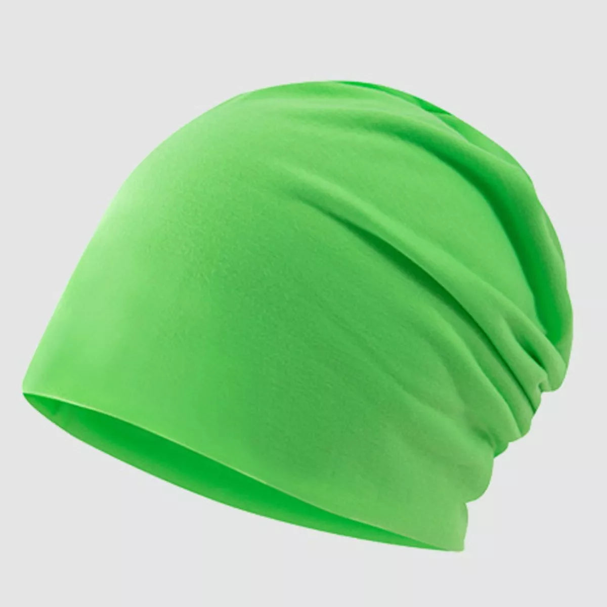 Slouchy Beanie Hat Fluorescent Green One Size