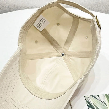 Bow Solid Color Baseball Cap